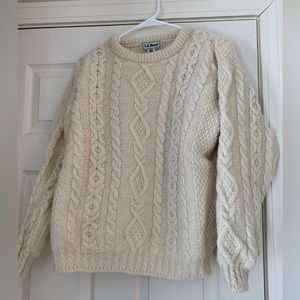 LL Bean wool sweater